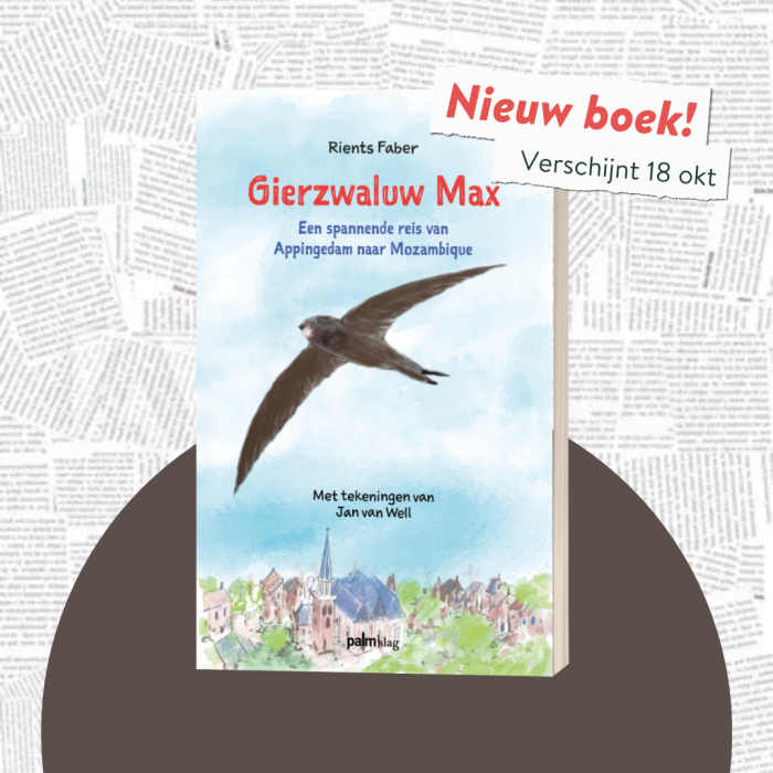 ‘Gierzwaluw Max’ verschijnt 18 oktober
