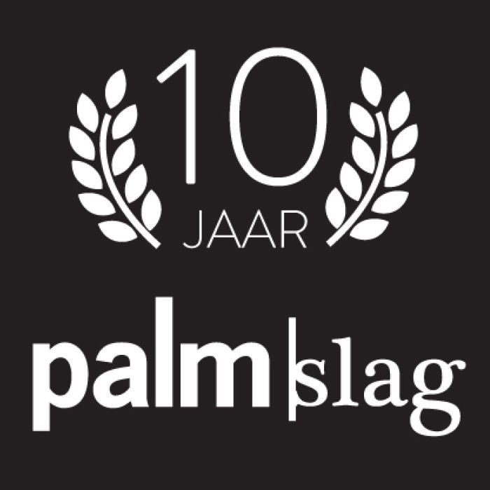 Palmslag logo 10 jaar