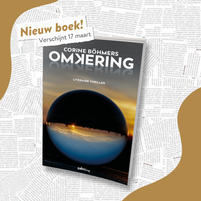 omslag nieuw boek genaamd omkering corine bohmers