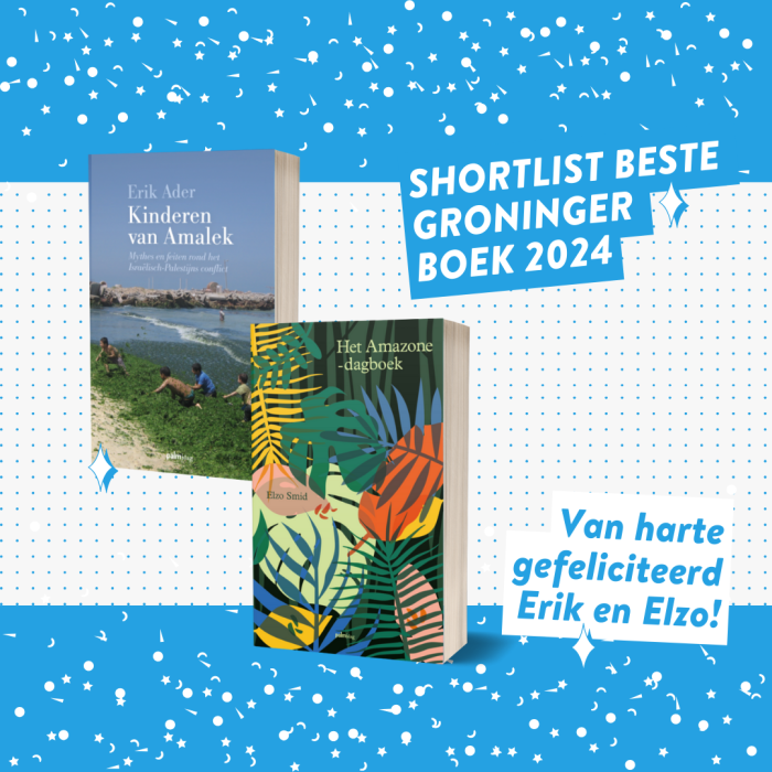 Palmslag boeken genomineerd voor Beste Groninger Boek 2024