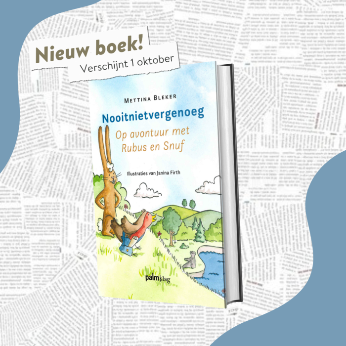 'Nooitnietvergenoeg' verschijnt 1 oktober